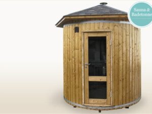 Saunafass TP24-22 – hochwertige Fasssauna für Ihren Garten